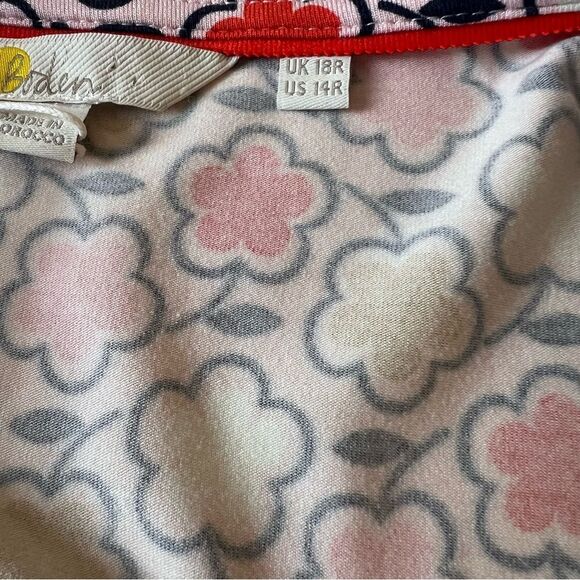 NWT Boden Joanna Cap Sleeve Wrap Floral Dress Size 14 L - Picture 7 of 9